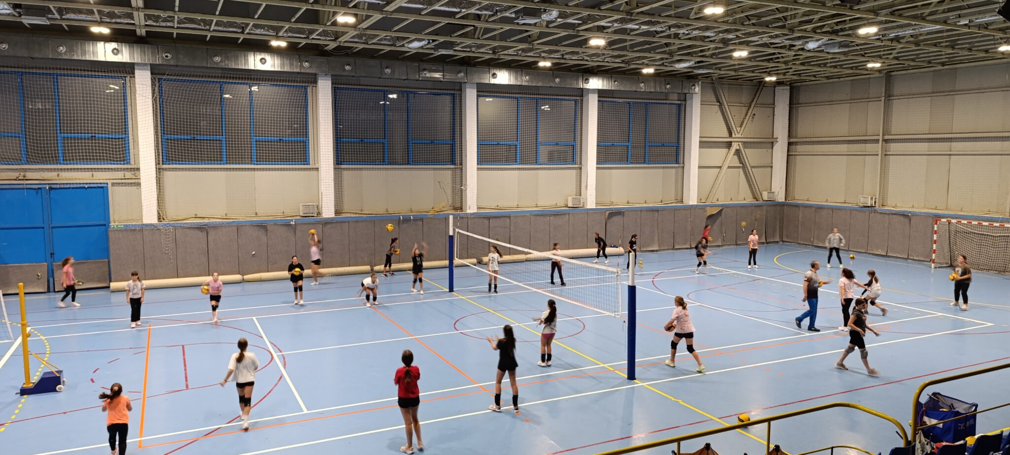 Volleyball Training in Elin Pelin Sports Arena