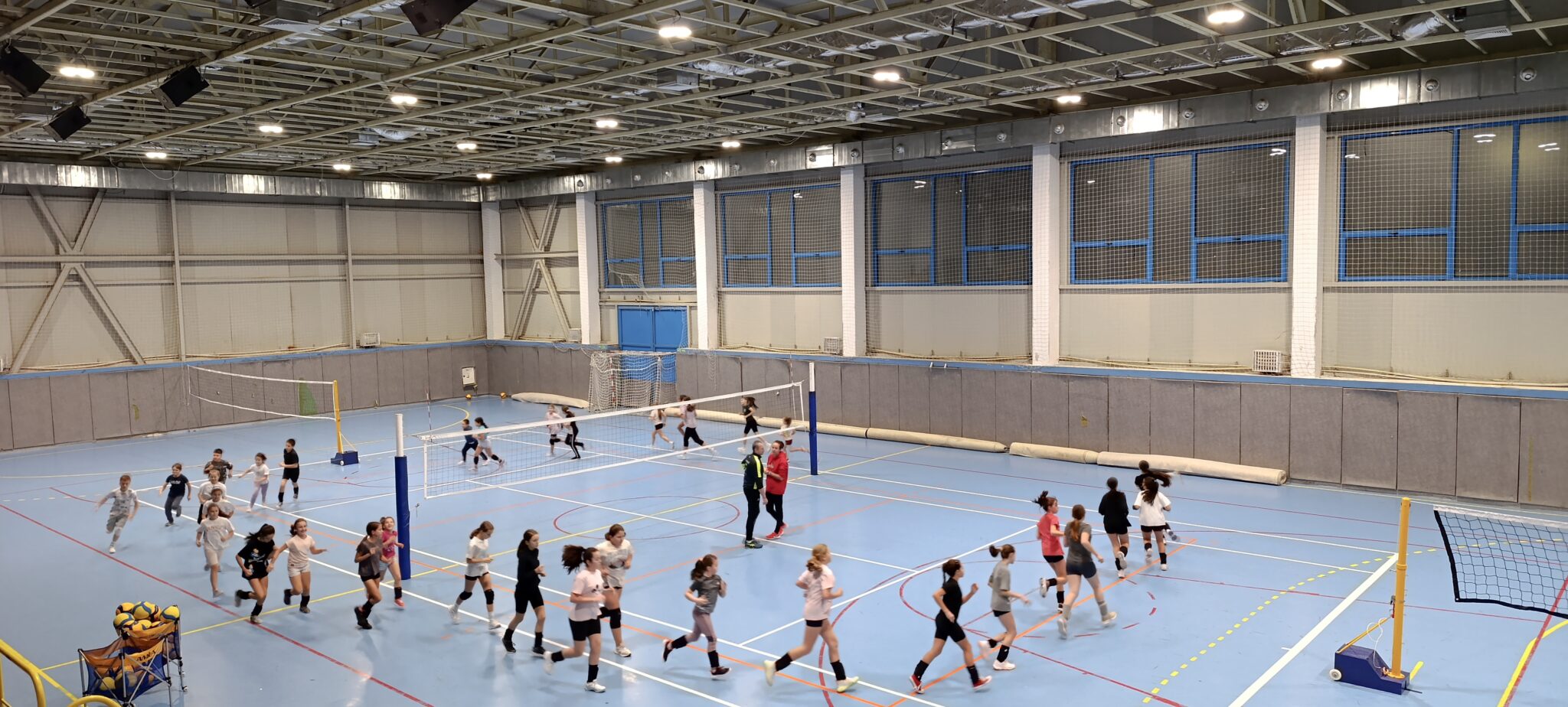 Training process in Volleyball Club Fenix