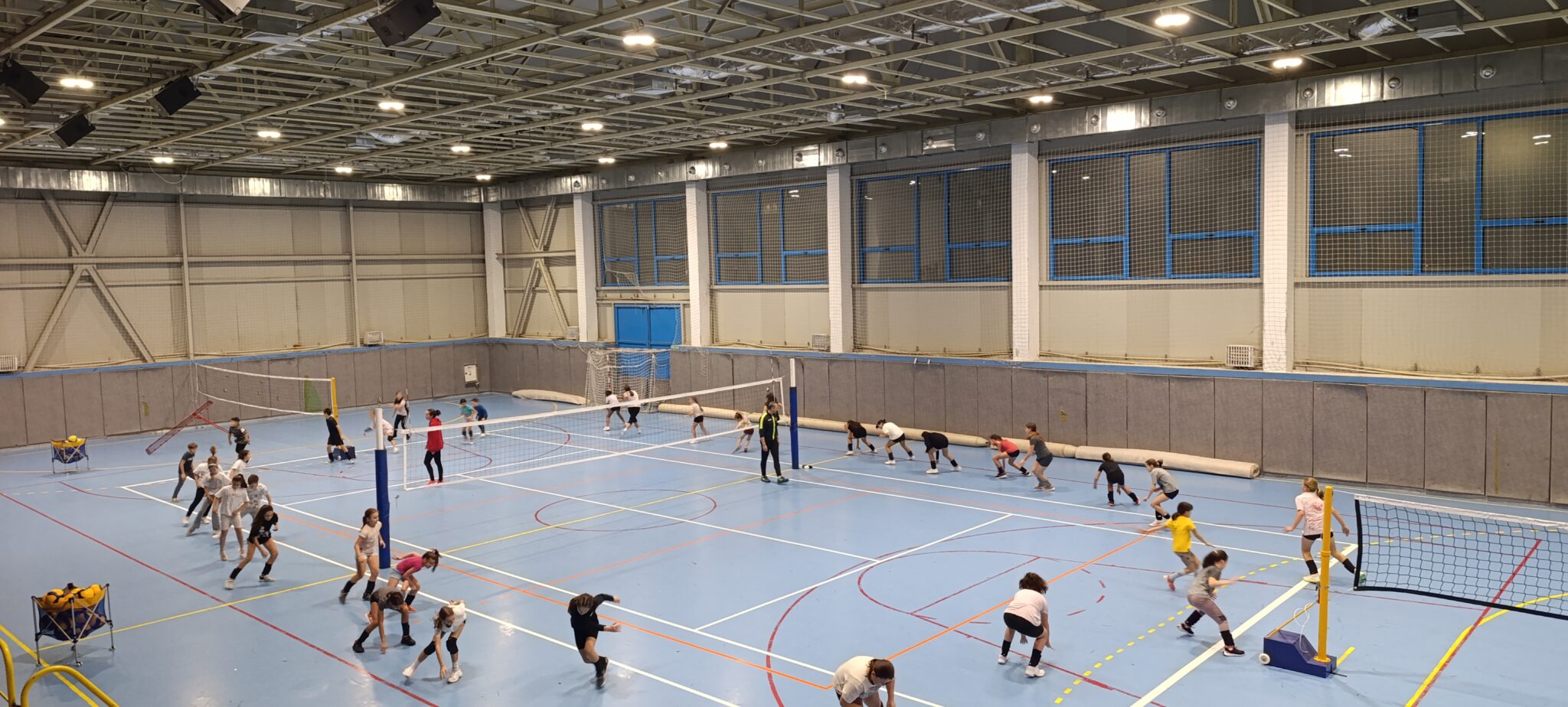 Volleyball Training in Elin Pelin Sports Arena
