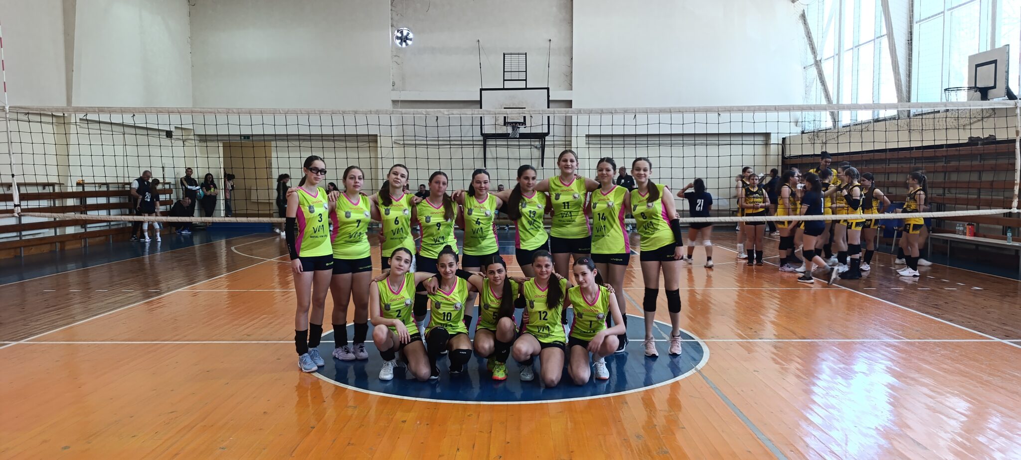 VC Fenix main team girls under 14 years old