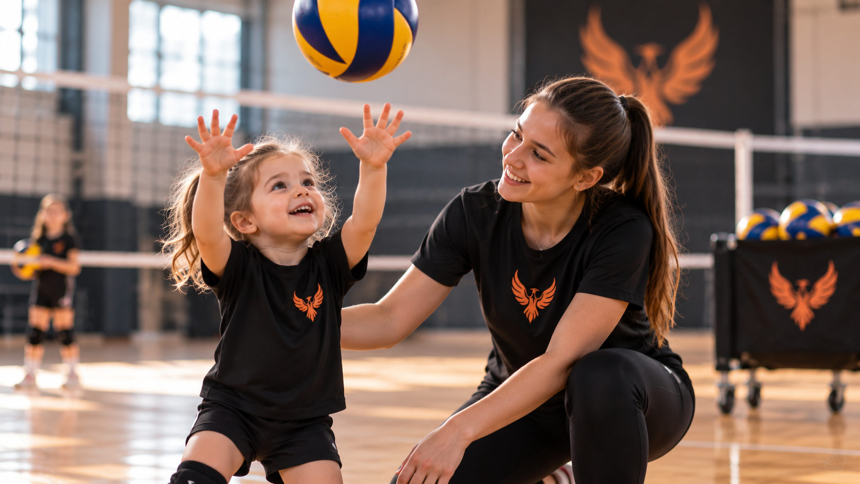 at which age kids can start play volleyball