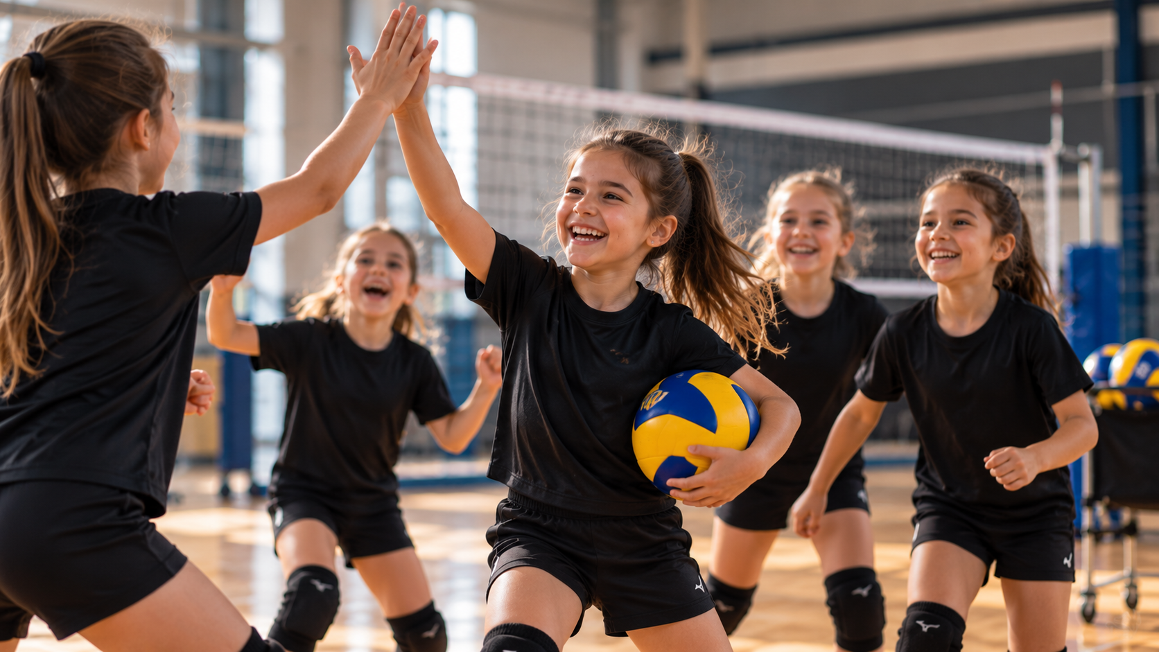 benefits of kids playing volleyball