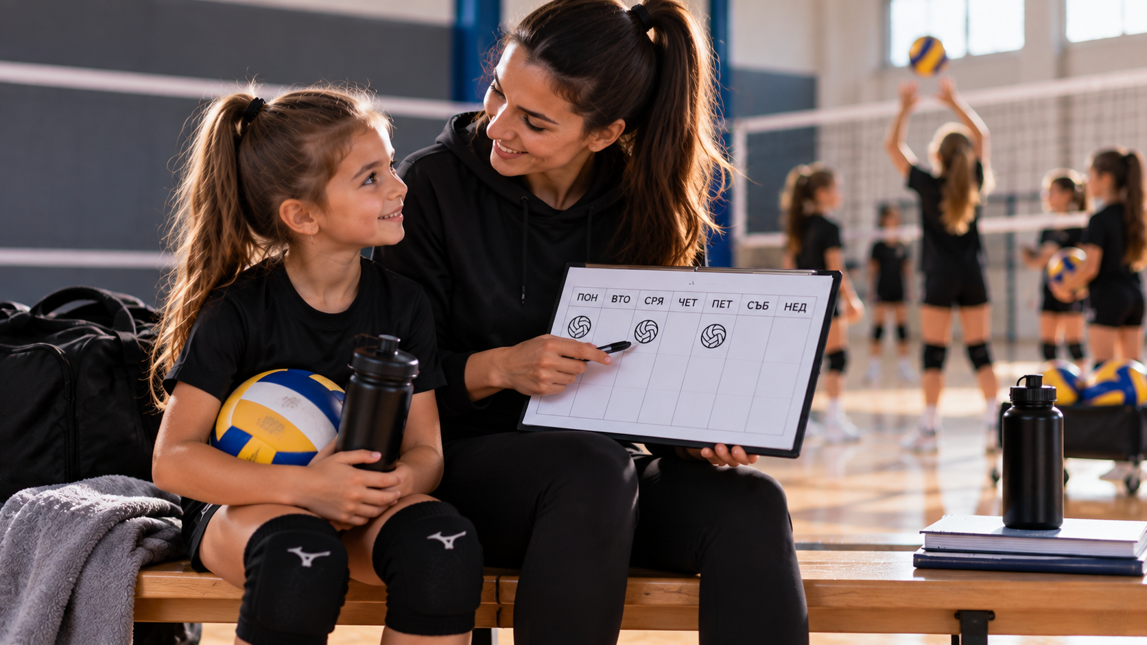 volleyball training schedule