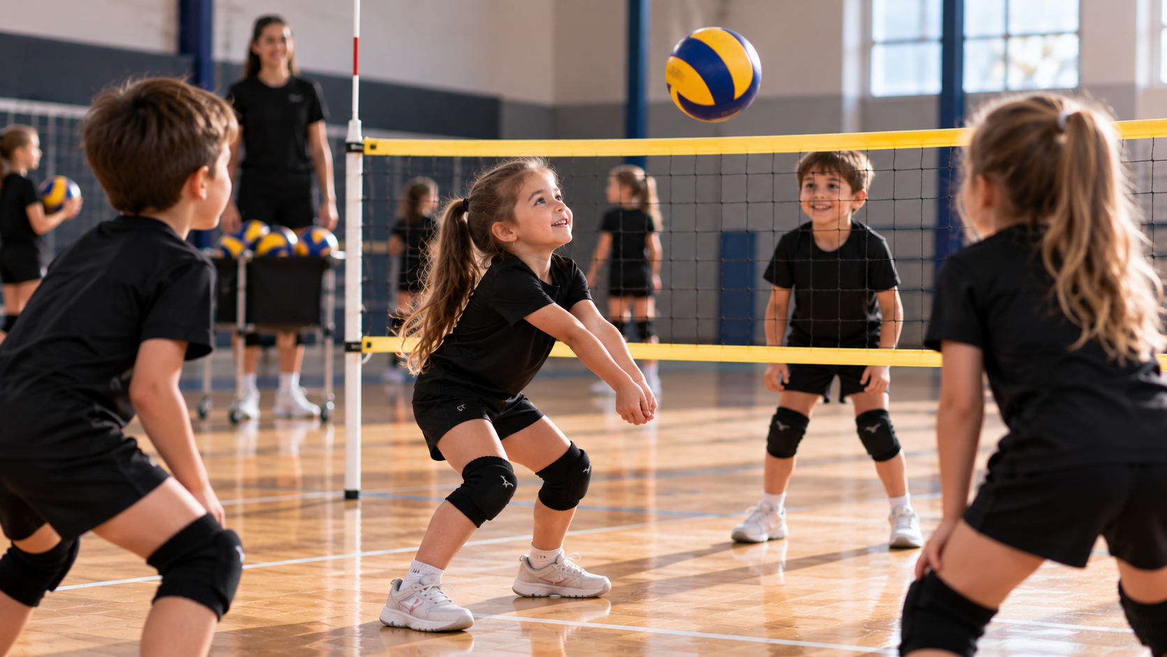 what is mini volleyball game